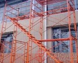 門式腳手架高度尺寸繁多，自成一套體系