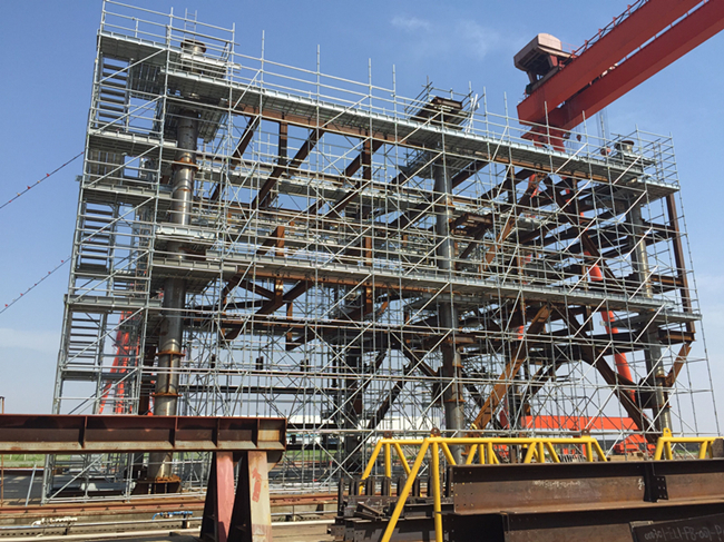 什么時(shí)候搭盤扣式腳手架，什么時(shí)候拆腳手架？